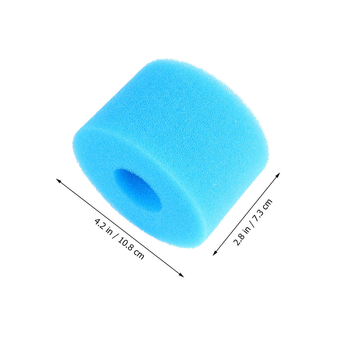 4Pcs Filter Sponge Cylinder Bl - Fish Tank Filter recension och pris