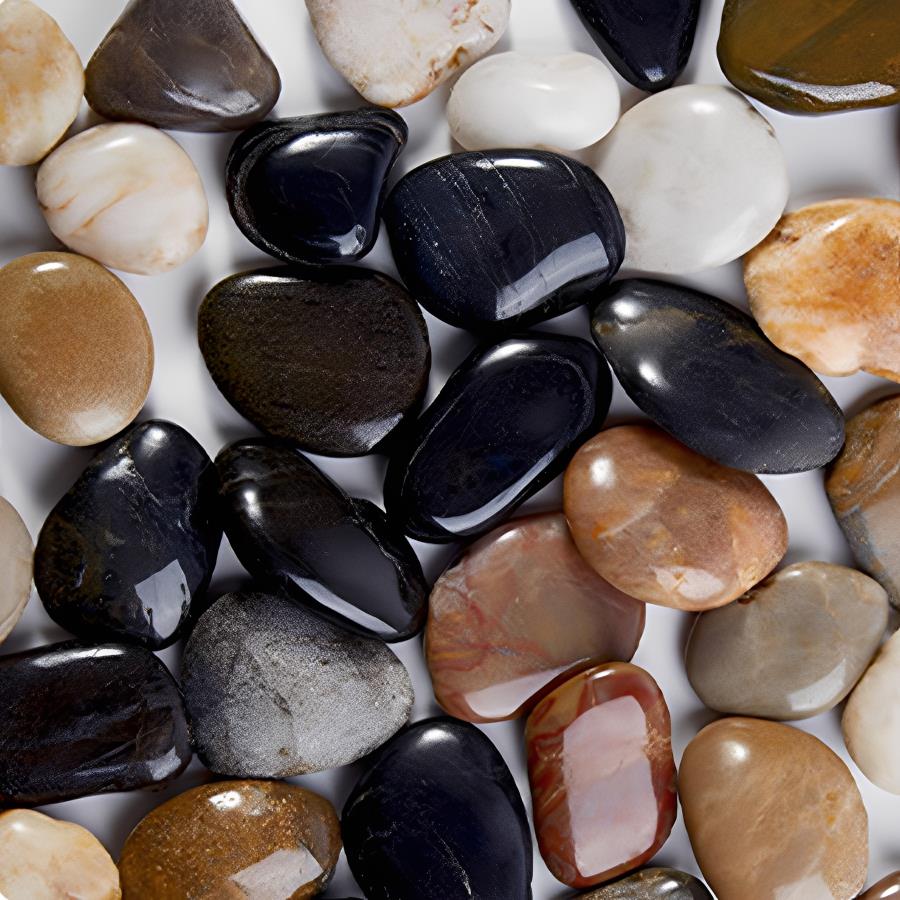 300-700g Smooth River Pebbles, - Aquarium Plants recension och pris