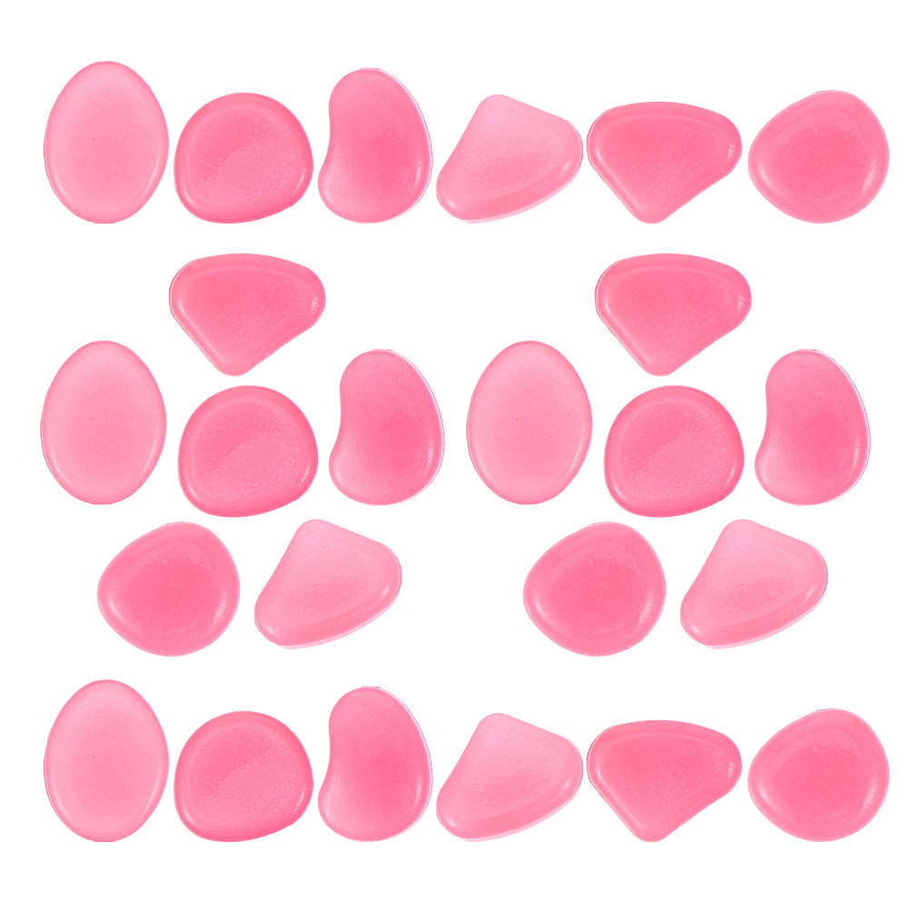 200Pcs Resin Glow in Dark Pebb - Fish Tank Gravel recension och pris