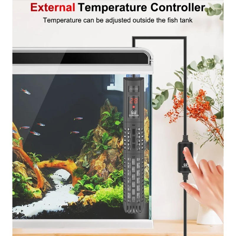 Aquarium Submersible Heater Fi - Fish Tank Heater recension och pris
