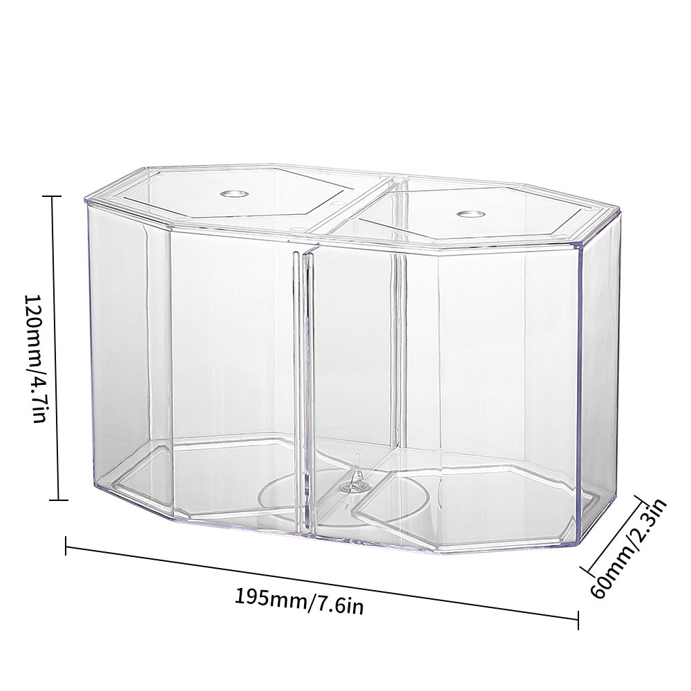 Acrylic Two Splits Guppy Fish  - Aquarium Fish Betta recension och pris