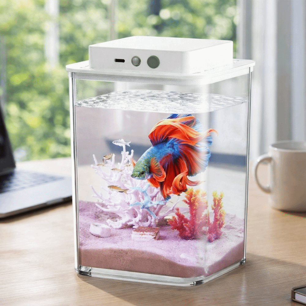 Transparent Betta Fish Tank In - Aquarium Fish Betta recension och pris