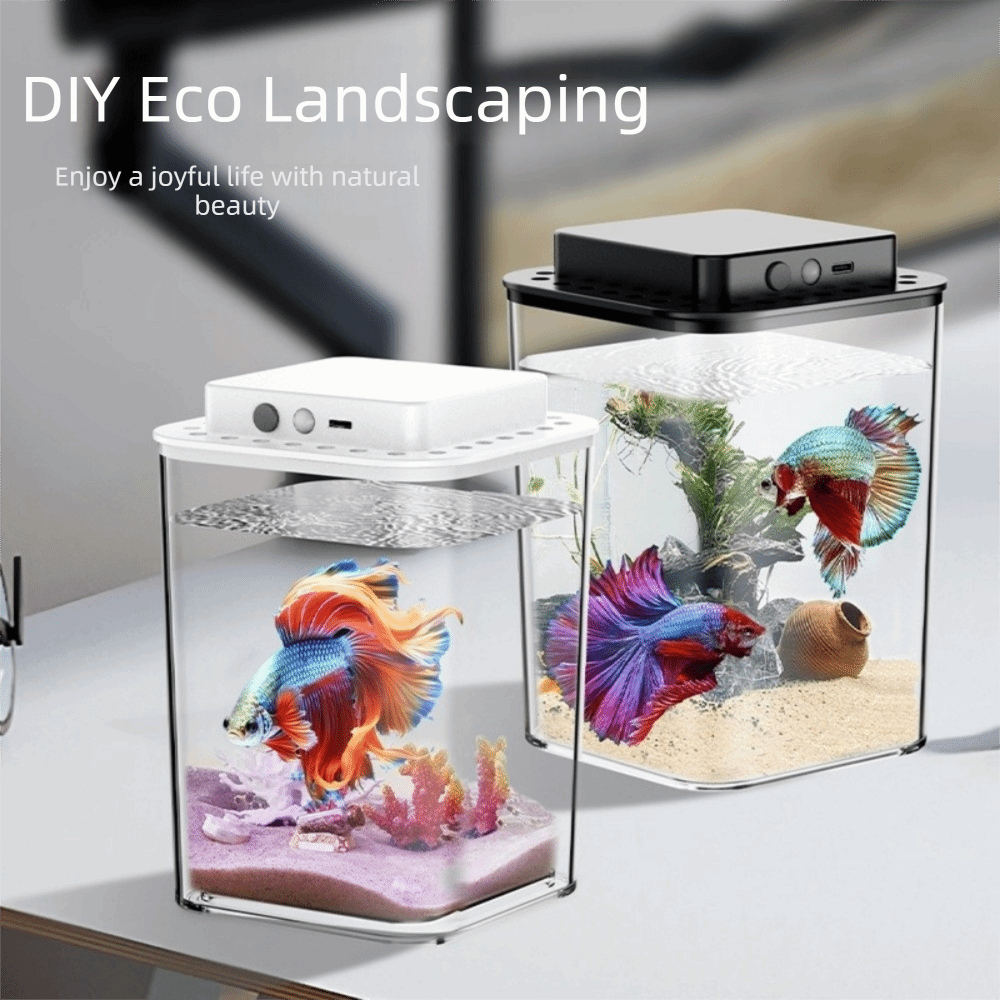 Transparent Betta Fish Tank In - Aquarium Fish Betta recension och pris
