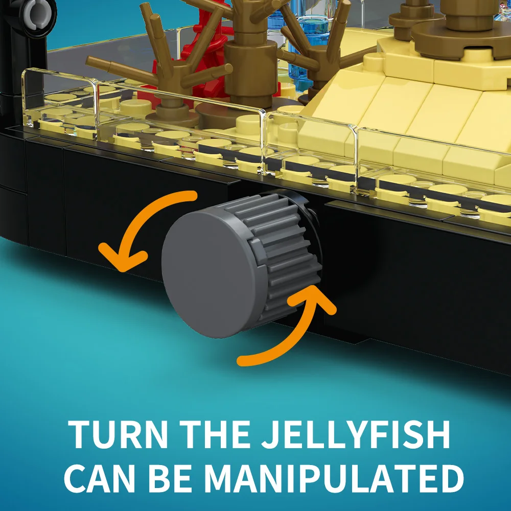 Fish Tank Building Block Set w - Aquarium Light recension och pris