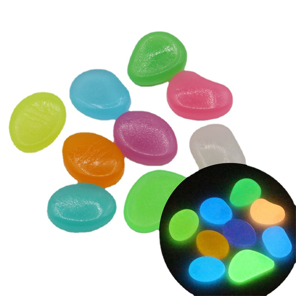 50pcs Luminous Stone Fluoresce - Fish Tank Gravel recension och pris
